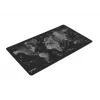 Tapete de rato NATEC Time Zone Map Maxi — tecido 400×800 mm, 2,5 mm, impermeável, antiderrapante