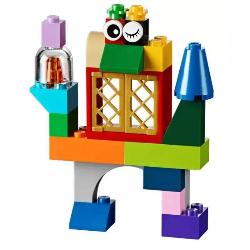 Conjunto de construção LEGO Classic 10698 — 790 peças, multicolor, 33 cores, incluindo placas de base verdes e acessórios