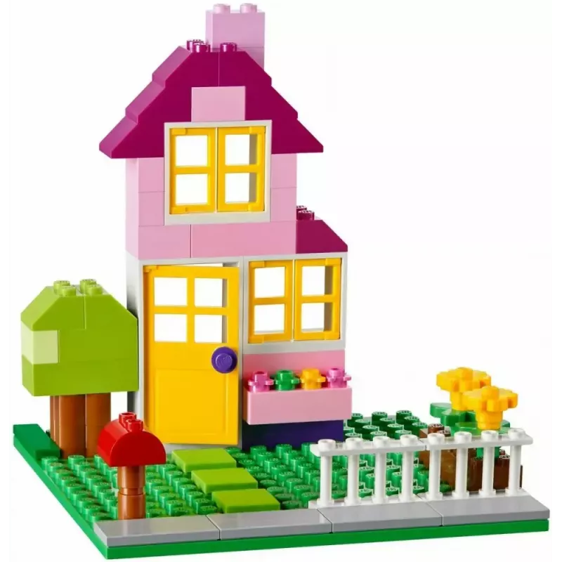Conjunto de construção LEGO Classic 10698 — 790 peças, multicolor, 33 cores, incluindo placas de base verdes e acessórios