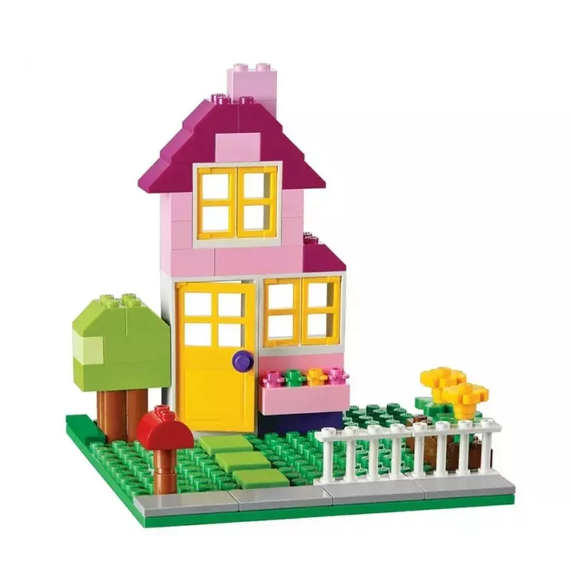 Conjunto de construção LEGO Classic 10698 — 790 peças, multicolor, 33 cores, incluindo placas de base verdes e acessórios