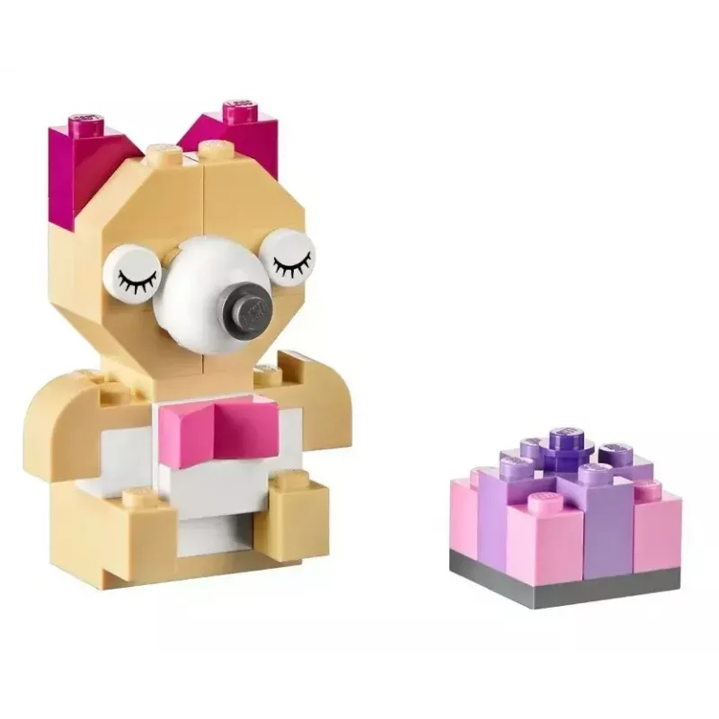 Conjunto de construção LEGO Classic 10698 — 790 peças, multicolor, 33 cores, incluindo placas de base verdes e acessórios