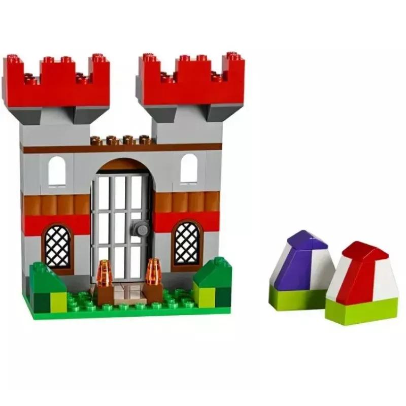 Conjunto de construção LEGO Classic 10698 — 790 peças, multicolor, 33 cores, incluindo placas de base verdes e acessórios