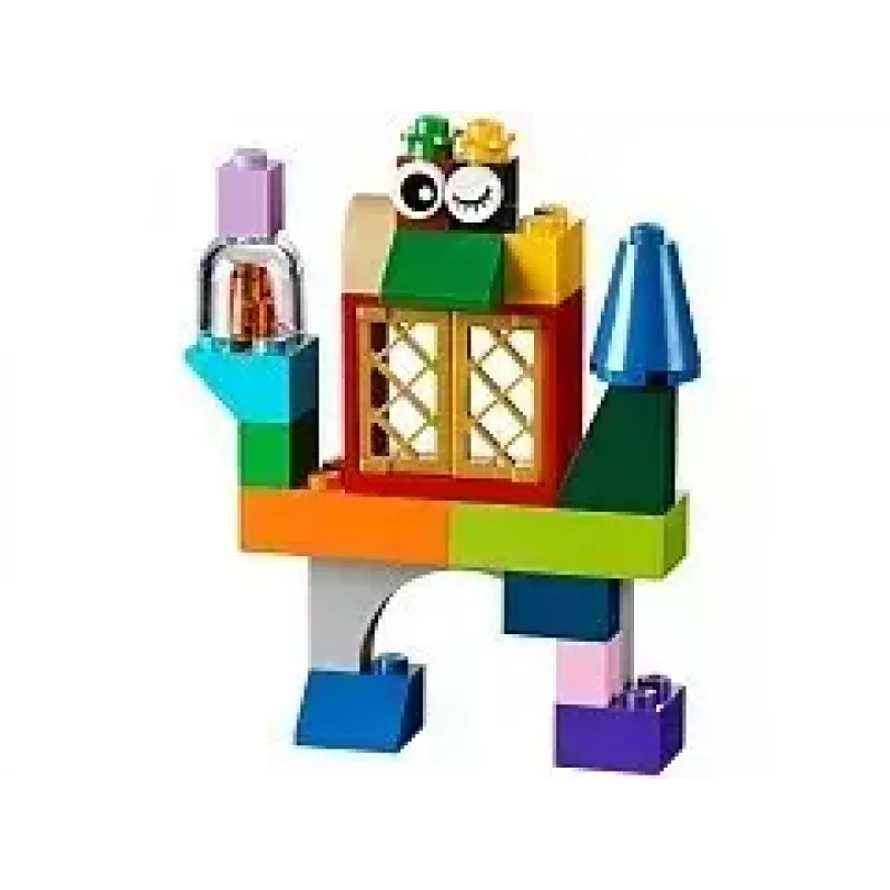 Conjunto de construção LEGO Classic 10698 — 790 peças, multicolor, 33 cores, incluindo placas de base verdes e acessórios