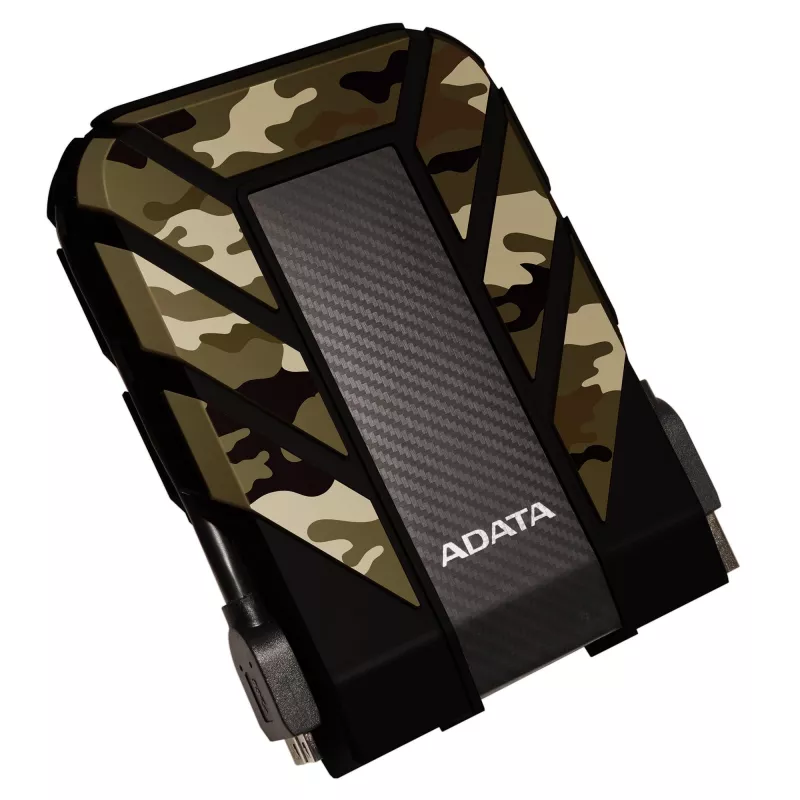 Disco externo ADATA HD710M Pro 2 TB USB 3.2 Gen 1 (USB Type-A / Micro-USB B) camuflagem, resistente a choques