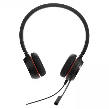 Jabra Evolve 20SE MS Stereo, com fios, escritório/call center, 150 - 7000 Hz, 132 g, headset, preto