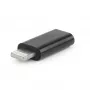 Adaptador de cabo Gembird A-USB-CF8PM-01 USB Type-C 8 pinos para..., preto