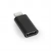 Adaptador de cabo Gembird A-USB-CF8PM-01 USB Type-C 8 pinos para..., preto