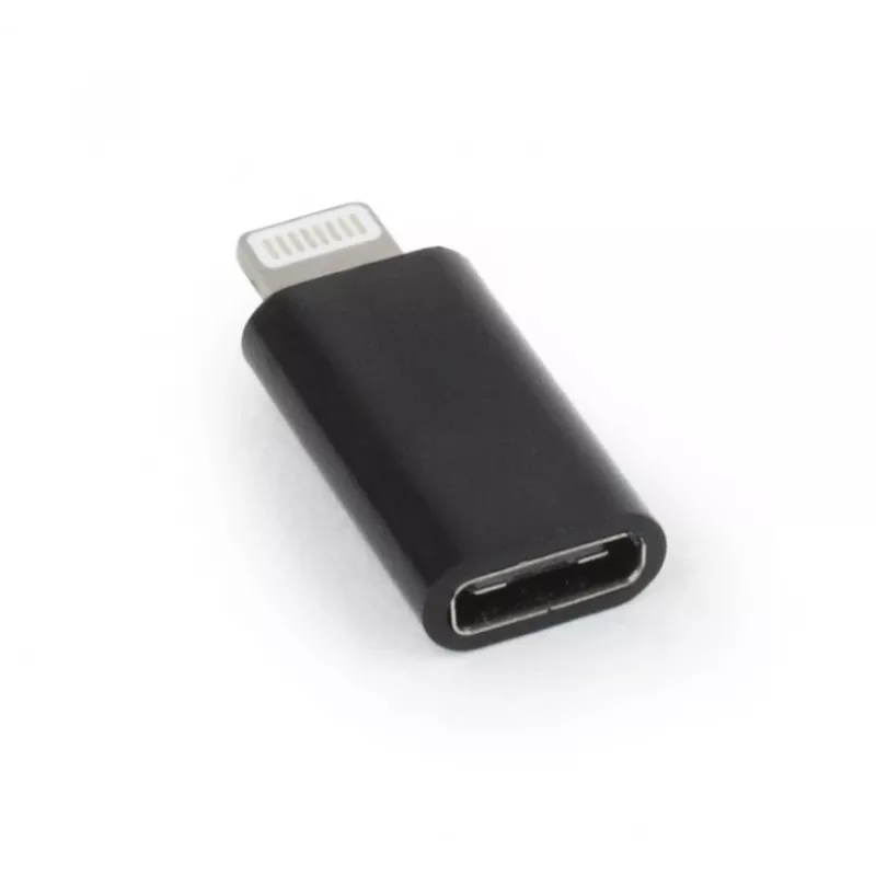 Adaptador de cabo Gembird A-USB-CF8PM-01 USB Type-C 8 pinos para..., preto