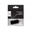 Adaptador de cabo Gembird A-USB-CF8PM-01 USB Type-C 8 pinos para..., preto