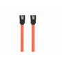 Cabo de dados SATA III GEMBIRD, clipes metálicos, 30 cm – embalagem bulk