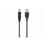 Cabo GEMBIRD USB 2.0 Type-A para USB Type-B 1 m, preto