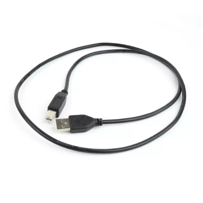Cabo GEMBIRD USB 2.0 Type-A para USB Type-B 1 m, preto