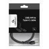 Cabo GEMBIRD USB 2.0 Type-A para USB Type-B 1 m, preto