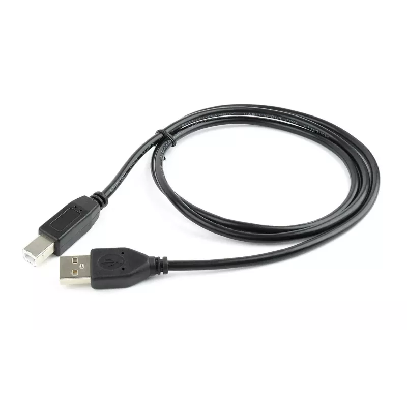 Cabo GEMBIRD USB 2.0 Type-A para USB Type-B 1 m, preto