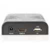 Extensor KVM HDMI DIGITUS, 120 m através de cabo de rede (Cat 5, 5E, 6), Full HD, 1080p