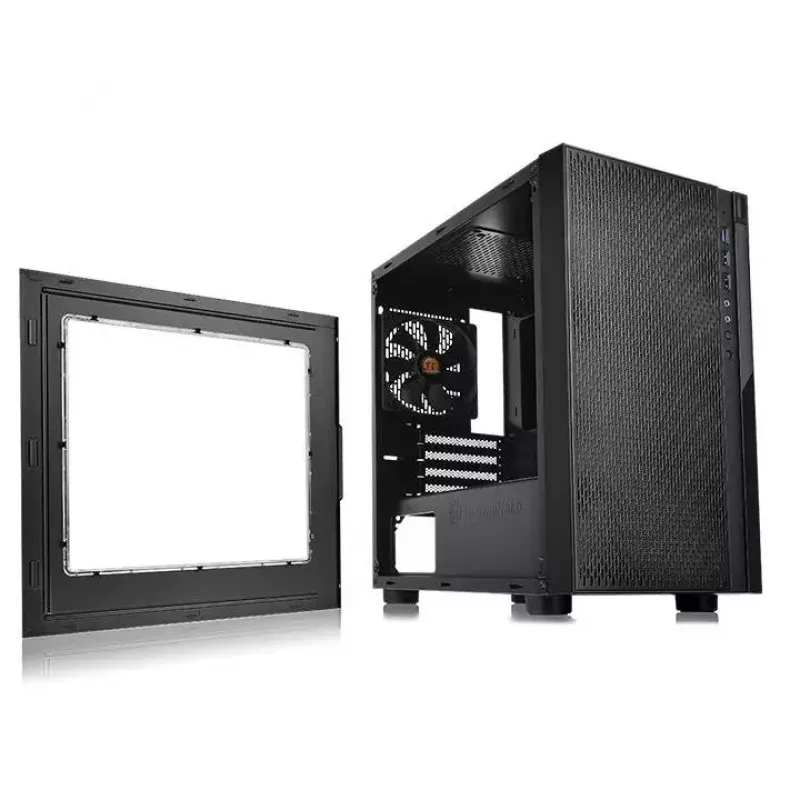 Caixa de PC Thermaltake Versa H18 Micro Tower preto