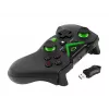 Comando de jogos sem fios ESPERANZA EGG112K 2,4 GHz para PC e PS3, recetor USB, preto, 12 botões, sticks analógicos