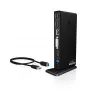 ICY BOX IB-DK2241AC com fios USB 3.2 Gen 1 (3.1 Gen 1) Type-A preto
