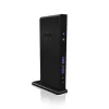ICY BOX IB-DK2241AC com fios USB 3.2 Gen 1 (3.1 Gen 1) Type-A preto