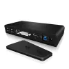 ICY BOX IB-DK2241AC com fios USB 3.2 Gen 1 (3.1 Gen 1) Type-A preto