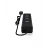 ICY BOX IB-HUB1409-U3 USB 3.2 Gen 1 (3.1 Gen 1) Type-A 5000 Mbit/s preto