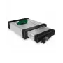 ICY BOX IB-129SSK-B 13,3 cm (5,25 polegadas) moldura de montagem preto