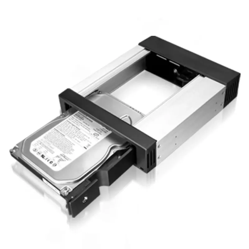 ICY BOX IB-158SSK-B 13,3 cm (5,25 polegadas) moldura de montagem preto