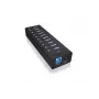 ICY BOX IB-AC6110 USB 3.2 Gen 1 (3.1 Gen 1) Type-B 5000 Mbit/s preto