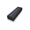 ICY BOX IB-AC6110 USB 3.2 Gen 1 (3.1 Gen 1) Type-B 5000 Mbit/s preto