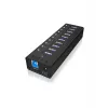 ICY BOX IB-AC6110 USB 3.2 Gen 1 (3.1 Gen 1) Type-B 5000 Mbit/s preto