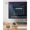 ICY BOX IB-HUB1403 USB 3.2 Gen 1 (3.1 Gen 1) Type-A 5000 Mbit/s preto