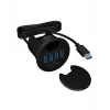 ICY BOX IB-HUB1403 USB 3.2 Gen 1 (3.1 Gen 1) Type-A 5000 Mbit/s preto