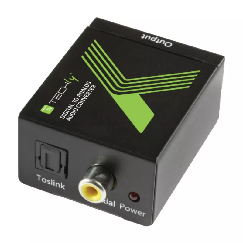 Conversor de áudio Techly SPDIF Digital para Analógico IDATA SPDIF-3