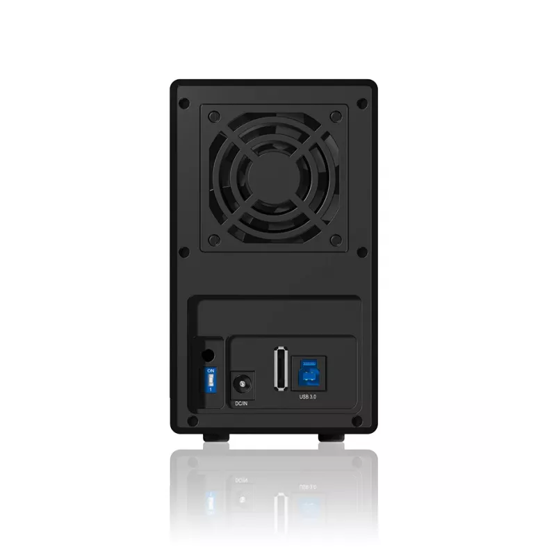ICY BOX IB-RD3620SU3 conjunto de discos 0 TB de secretária preto