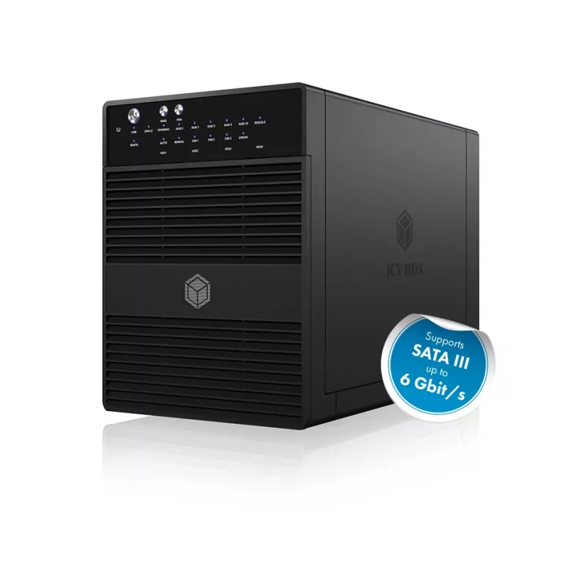 Caixa para HDD ICY BOX IB-RD3640SU3 preto 3,5 polegadas