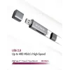 Leitor de cartões ICY BOX IB-CR200-C USB 2.0 preto