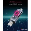Leitor de cartões ICY BOX IB-CR200-C USB 2.0 preto