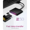 Leitor de cartões ICY BOX IB-CR301-U3 USB 3.2 Gen 1 (3.1 Gen 1) preto