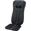 Beurer MG 254 capa de assento de massagem Shiatsu para pescoço e costas completas, com função de calor, telecomando, preta/cinzenta