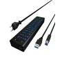 ICY BOX IB-AC6113 USB 3.2 Gen 1 (3.1 Gen 1) Type-B 5000 Mbit/s preto