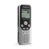 Gravador de voz Philips DVT1250 memória interna e cartão flash preto, cinzento