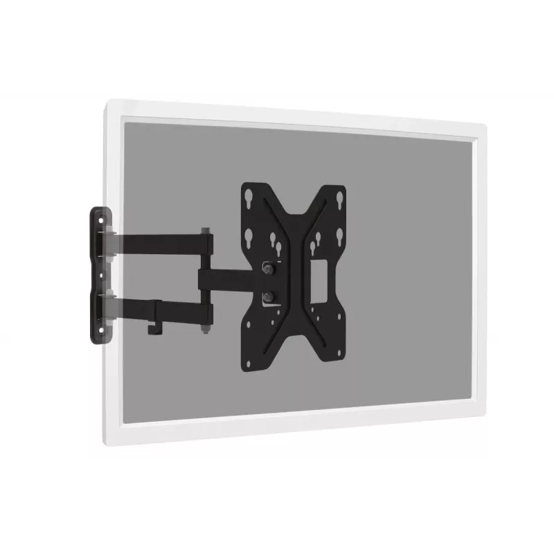 Suporte universal 3D para TV/monitor DIGITUS até 107 cm (42 polegadas), inclinação de 15°, rotação de 180°, carga máx. 30 kg, VESA máx. 200x200