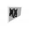 Suporte multifuncional DIGITUS para mini PC de secretária, fixação ou entre uma instalação de suporte de monitor VESA 75x75, 100x100