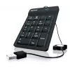 Teclado numérico KeySonic ACK-118BK universal USB preto