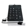 Teclado numérico KeySonic ACK-118BK universal USB preto