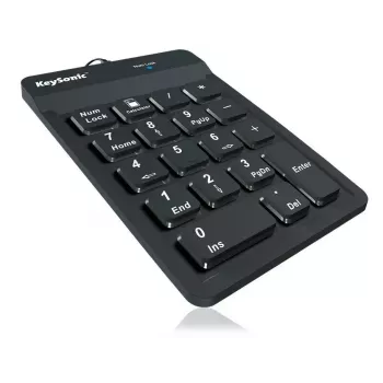 Teclado numérico KeySonic ACK-118BK universal USB preto