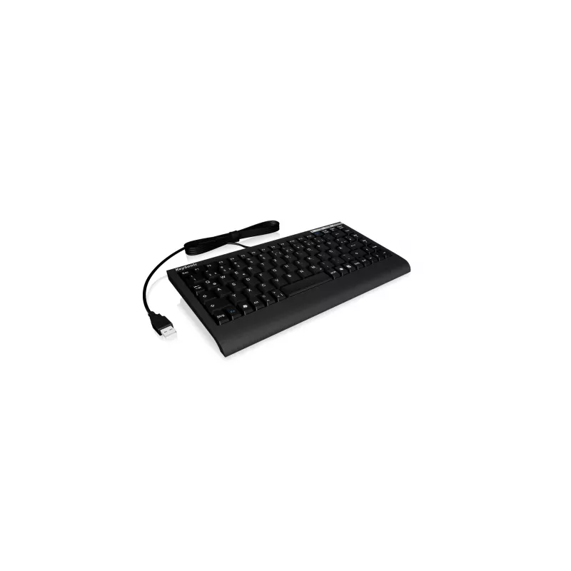 Teclado KeySonic ACK-595C+ (US) casa USB QWERTY inglês dos EUA preto