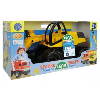 Lena GIGA TRUCKS Excavator Pro, escavadora, 3 ano(s), preto, amarelo