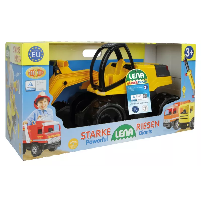 Lena GIGA TRUCKS Excavator Pro, escavadora, 3 ano(s), preto, amarelo