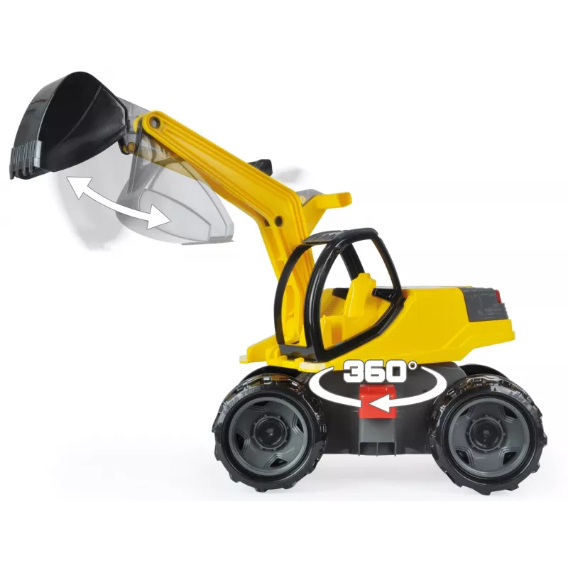 Lena GIGA TRUCKS Excavator Pro, escavadora, 3 ano(s), preto, amarelo